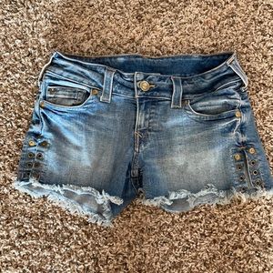 True Religion jean shorts